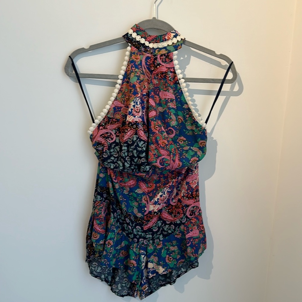 S LF Stores Here Comes The Sun Printed Romper